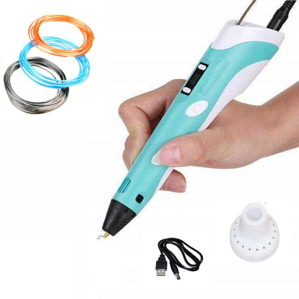 Kammateswara 3D Pen For Kids With Lcd Display In 3D Printing Pen For Kids And Adults(Random Color)