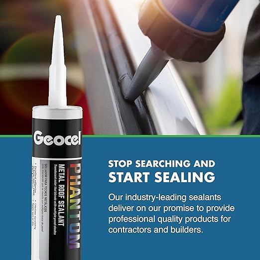 Geocel 2320 Gutter Sealant Clear 3 Pack