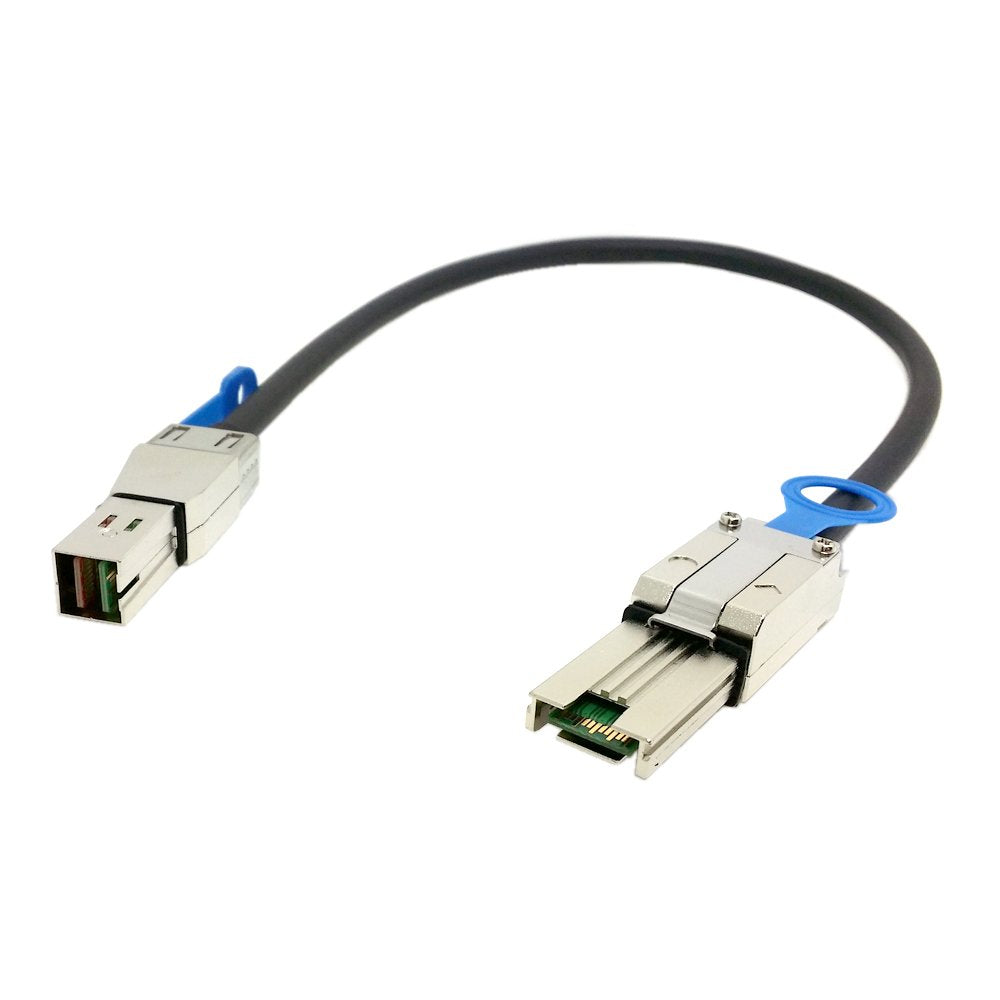 Chenyang External Mini Sas 4X Sff 8088 To Mini Sas High Density Hd Sff 8644 Data Server Raid Cable 50Cm