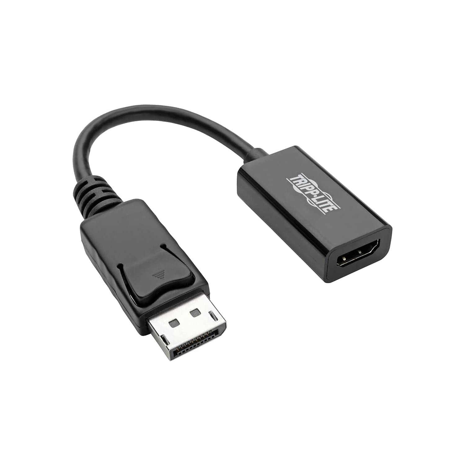 Tripp Lite DisplayPort to HDMI Adapter Converter 4K @ 60Hz, Latching Connector, DP 1.2 to HDMI 2.0 M/F, DP to HDMI (P136-06N-H2V