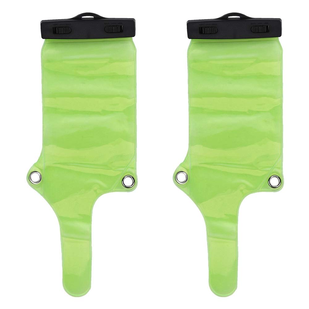 Portable Radio Waterproof Case, Pvc Two Way Radio Holder With High Strength Abs Clip Adjustable Elastic Band Rainproof Bag Walki