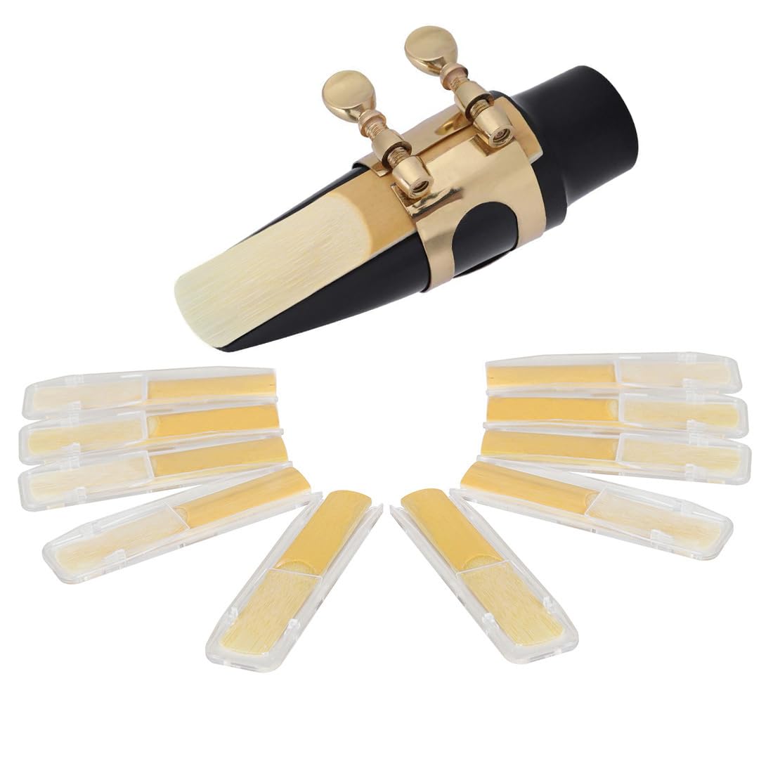 10PCS Tenor Saxophone Reeds for Tenor Sax Strength 2.5