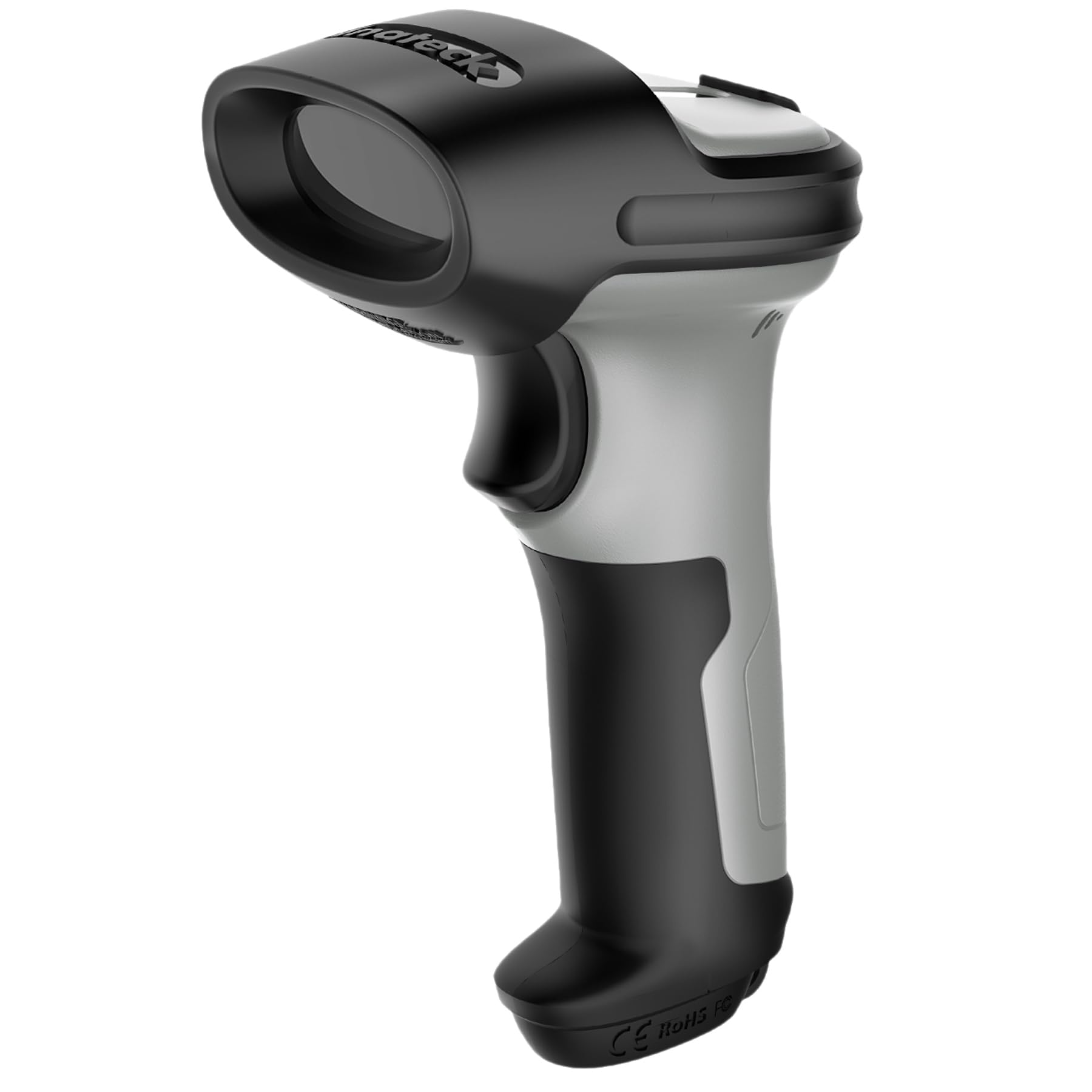 Inateck 2D Barcode Scanner, Wireless Bluetooth QR Code Scanner with AI APP & SDK, 180-Day Battery Life, Fast & Accurate Scanning