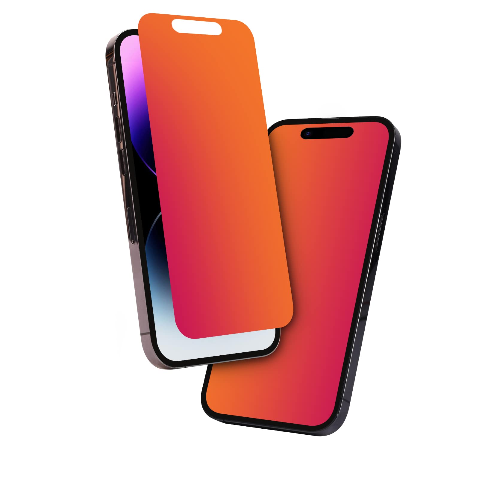 Jieykjo For Iphone 14 Pro Max Privacy Screen Protector   Anti Blue Light, Anti Glare, Anti Spy Gradient Color Privacy Screen Pro