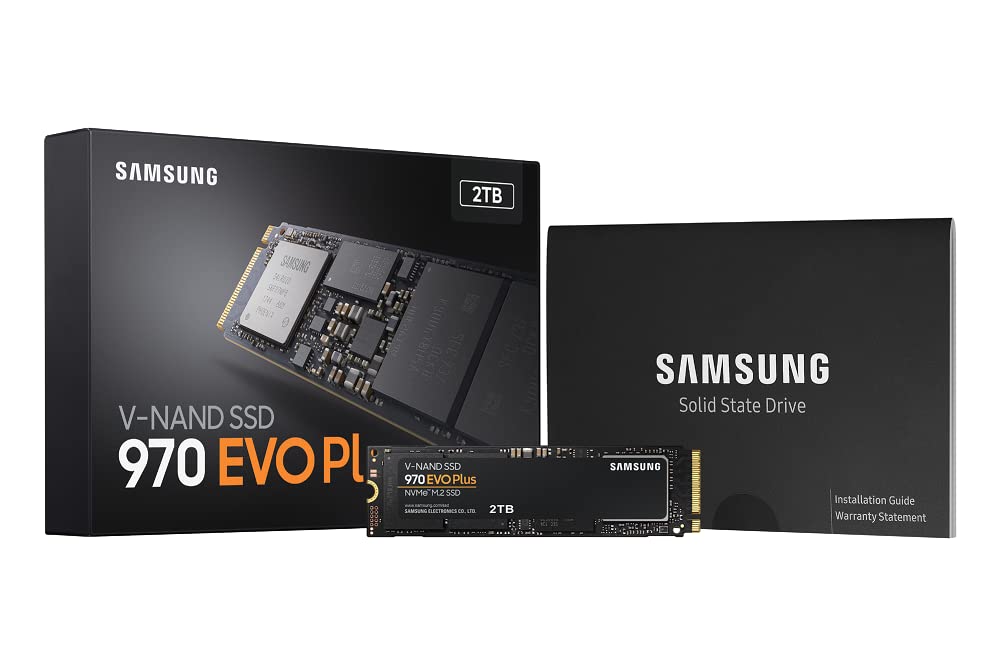 Samsung 970 Evo Plus Ssd 2Tb Nvme M.2 Internal Solid State Hard Drive W V Nand Technology Storage And Memory Expansion For Gamin