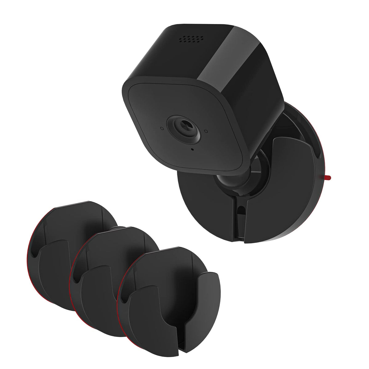 Holaca 3Pack Wall Mount Kit For Blink Mini With Screwless Strong Adheasive   Easy To Install, No Tools Needed, No Mess, No Drill