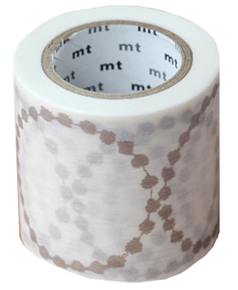 Kamoi MT Min? Perhonen [Tambourine Grande/Silver] (Width 48 mm x 10 m) MTMINA31