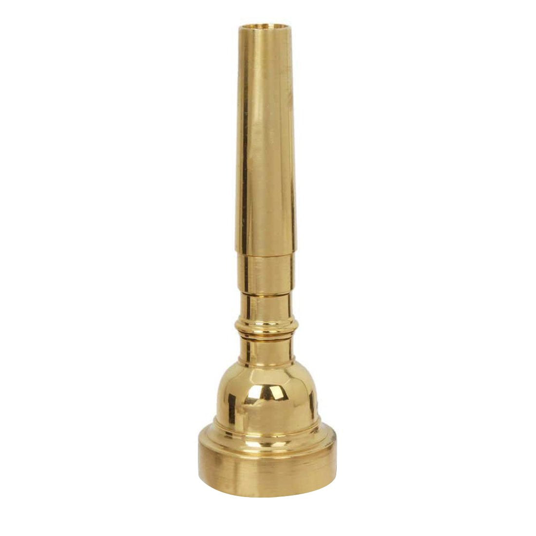 Corode Gold Plated Metal Trumpet Mouthpiece,7C Golden (Musical Instruments Accessories)