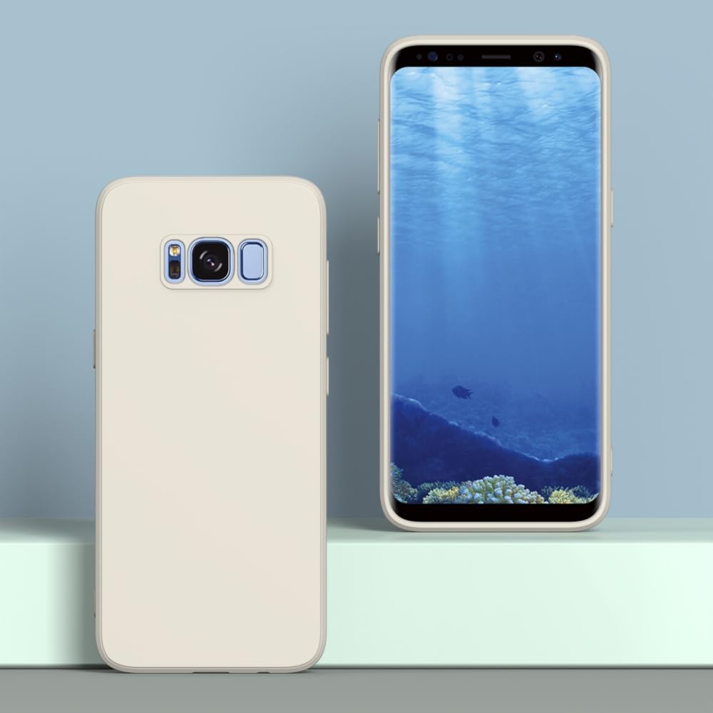 Wogroo For Samsung Galaxy S8 Plus Case White, Scratch Resistant With Soft Touch, Slim Thin Phone Cover For Samsung Galaxy S8 Plu
