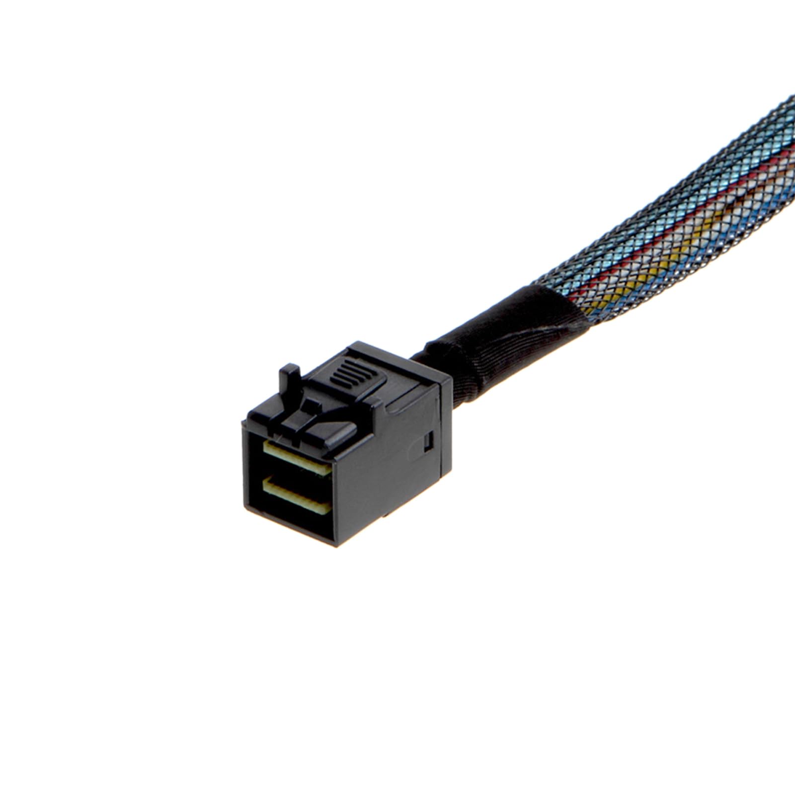 Sff 8643 Internal Mini Sas Hd To (4) 29Pin Sff 8482 Connectors With Sas 15Pin Power Port 12Gb/S Cable 1M 3.3 Feet