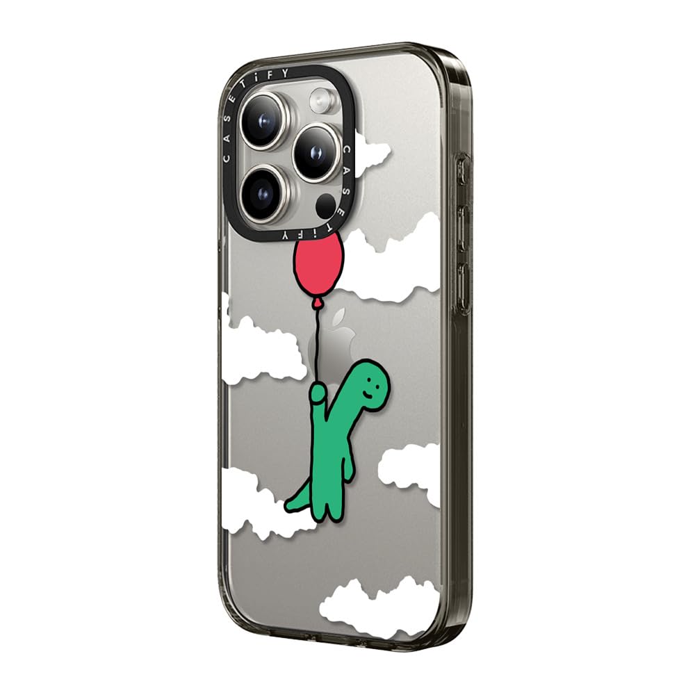 Casetify Compact Iphone 15 Pro Case [2X Military Grade Drop Tested / 4Ft Drop Protection]   I'M Leaving This Planet   Clear Blac