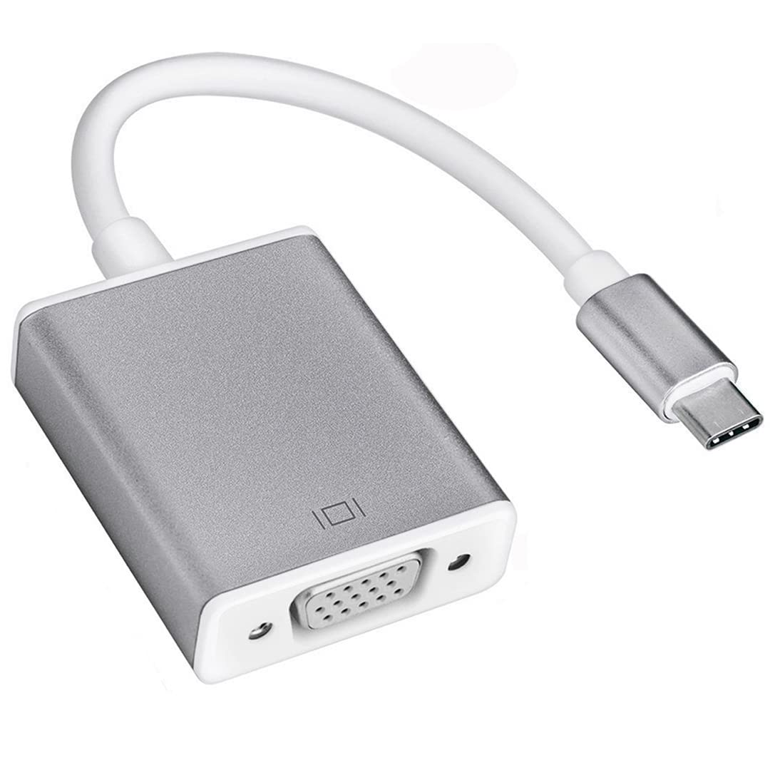 Bincolo Usb C To Vga Adapter, 1920X1200 Resolution, Plug & Play, Compatible With Mac Os, Windows, Chromebook, Ipad Pro, Surface Book 2, Hp Elitebook, Acer Switch Alpha 1