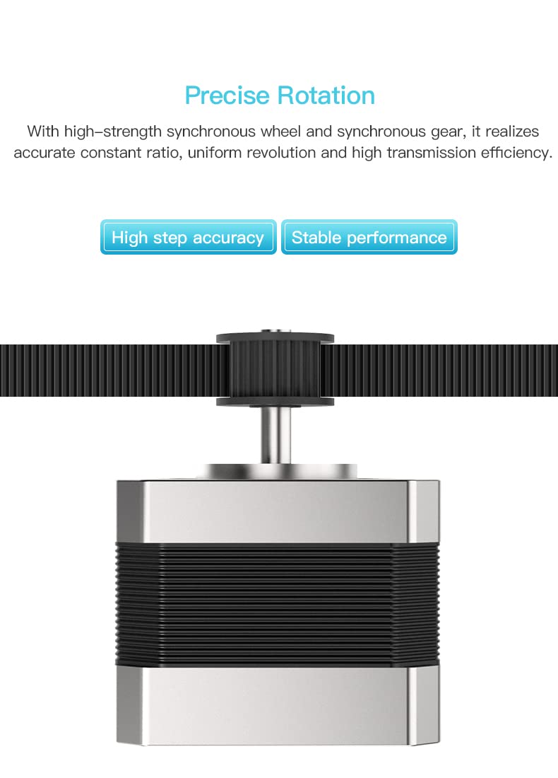 Ender 3 V2 Stepper Motor With Gear Compatible With Ender 3 V2, Ender 3 Pro, Ender 3 Max Cr 6 Max, Cr6 Se, Cr 10 Smart, Ender 3 V