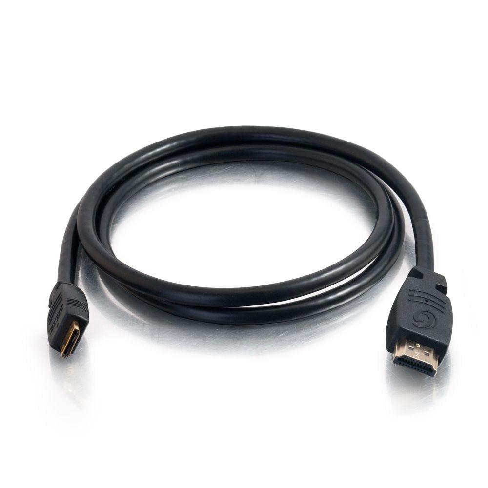 C2G Mini Hdmi To Hdmi, 4K, High Speed Hdmi Cable, Ethernet, Velocity, 60Hz, 3.28 Feet (1 Meter), Black, Cables To Go 40162