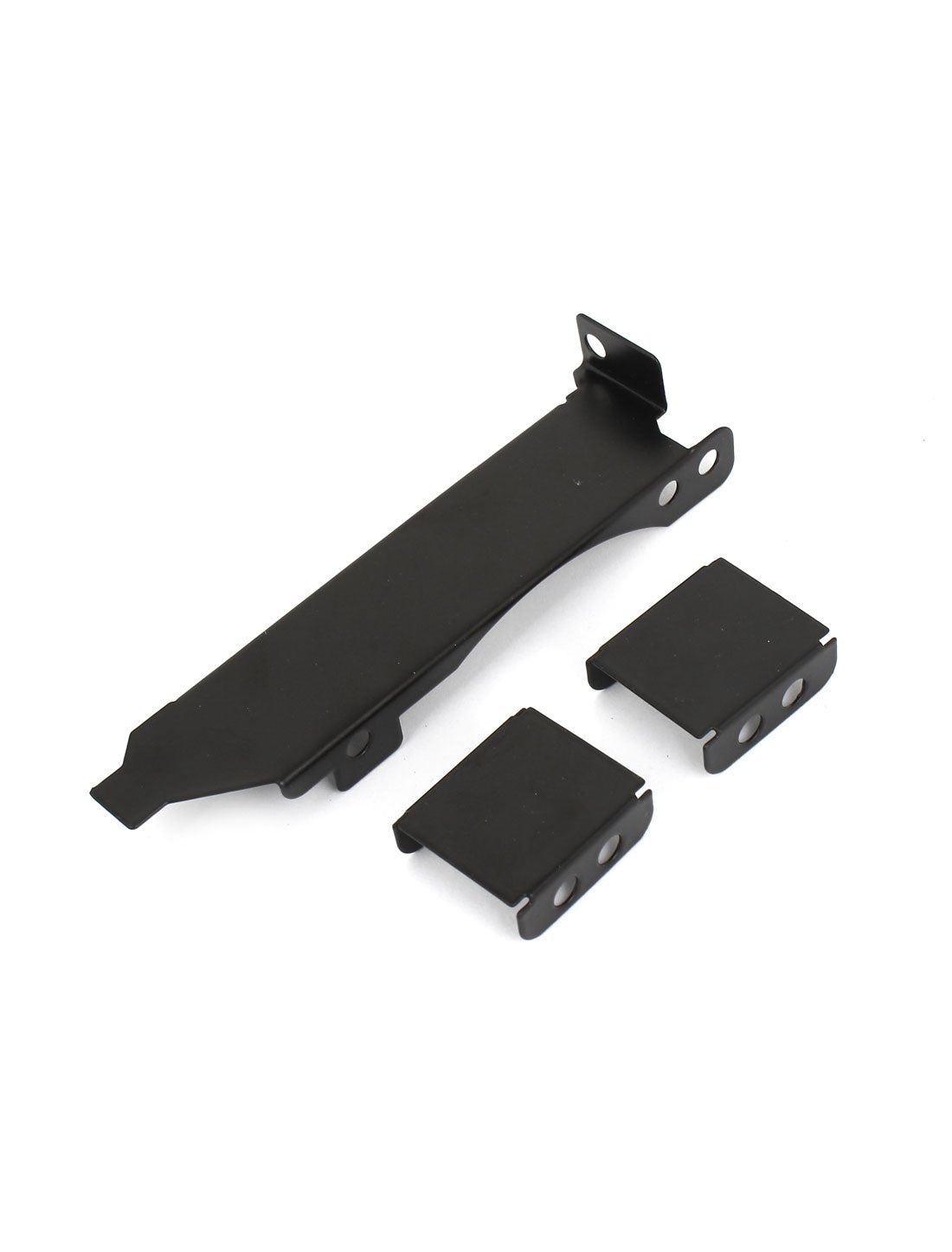 Uxcell 80-90Mm Dual Fan Rack Mount Pci Slot Cover Bracket Video Card Cooling