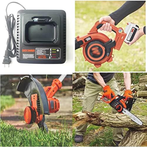 Anoitd 40V Max Battery Fast Charger Lcs40 Compatible With Black & Decker 36V 40V Max Lithium Battery Lbx1540 Lbx2540 Lbx2040 Lbx