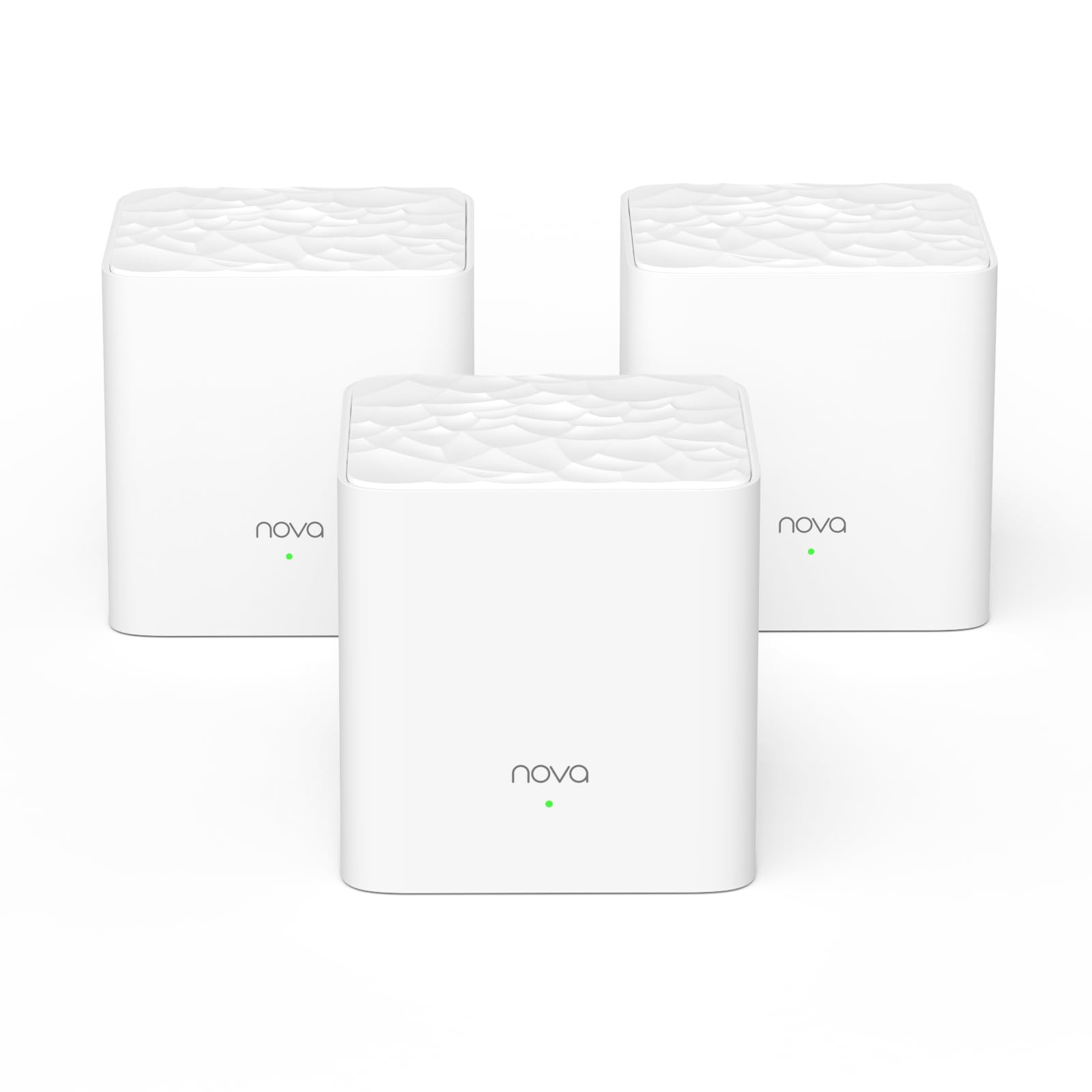 Tenda Nova Mesh Wifi System   Covers 3500 Sq.Ft   Ac1200 Dual Band Mesh Network For Home Internet   Parental Control   3 Pack