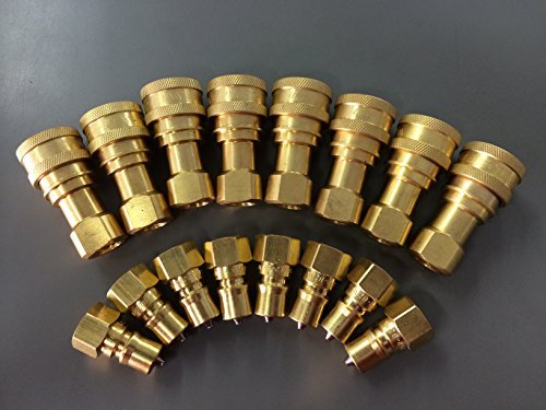 Foster 8 Sets Quick Disconnect Brand Couplers For Carpet Cleaning Wands