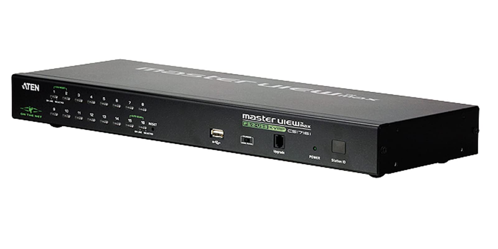 16-Port Ps/2-Usb Kvm On The Net With 1 Local/Remote User Access