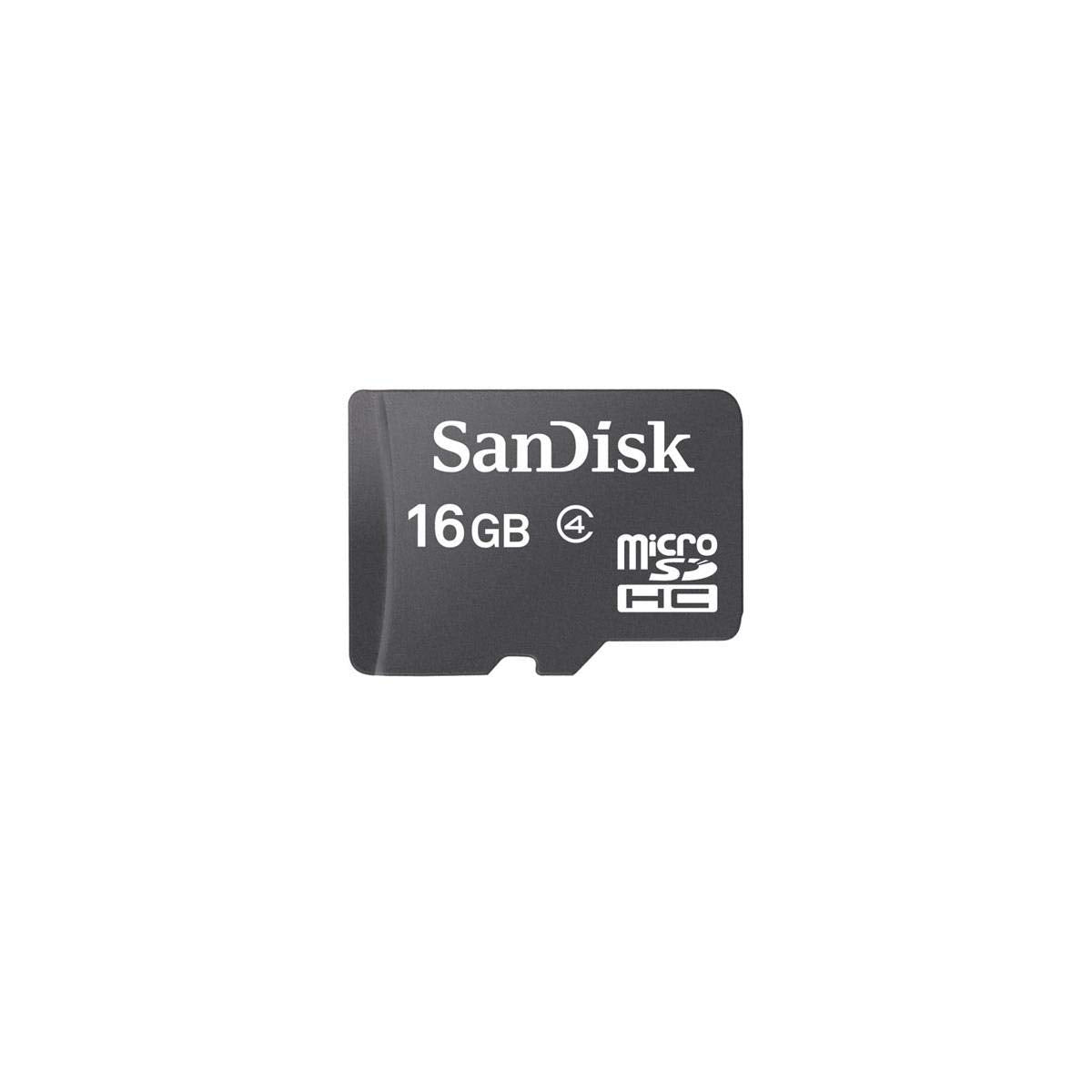 Sandisk 16 Gb Class 4 Microsdhc Flash Memory Card