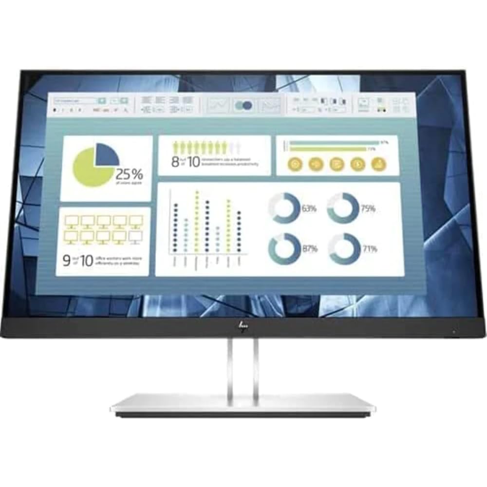 HP E22 G4 21.5 Full HD LED LCD Monitor - 16:9 - Black, Silver