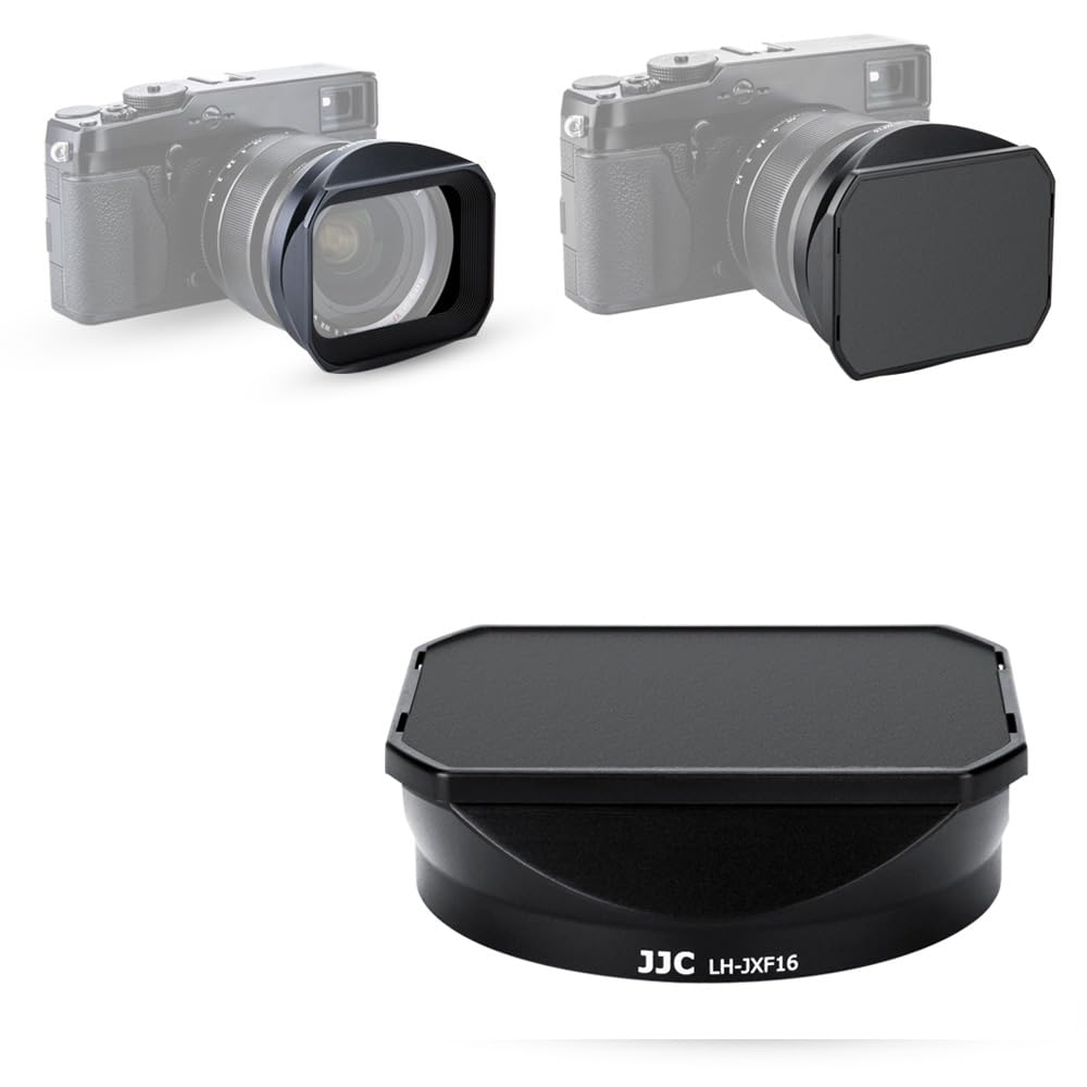 Jjc Bayonet Dedicated Metal Lens Hood For Fuji Fujifilm Fujinon Lens Xf 16Mm F1.4 R Wr, Replaces Fuji Lh Xf16 Lens Hood (Standar