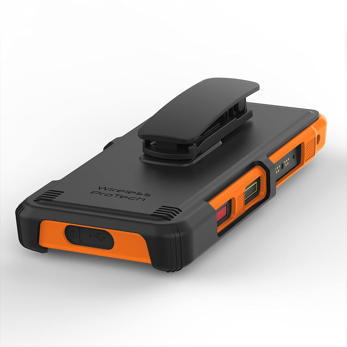 Wireless Protech Case With Clip Compatible With Sonim Xp8 Phone Model Xp8800. Heavy Duty Rotating Belt Clip Holster And Durable