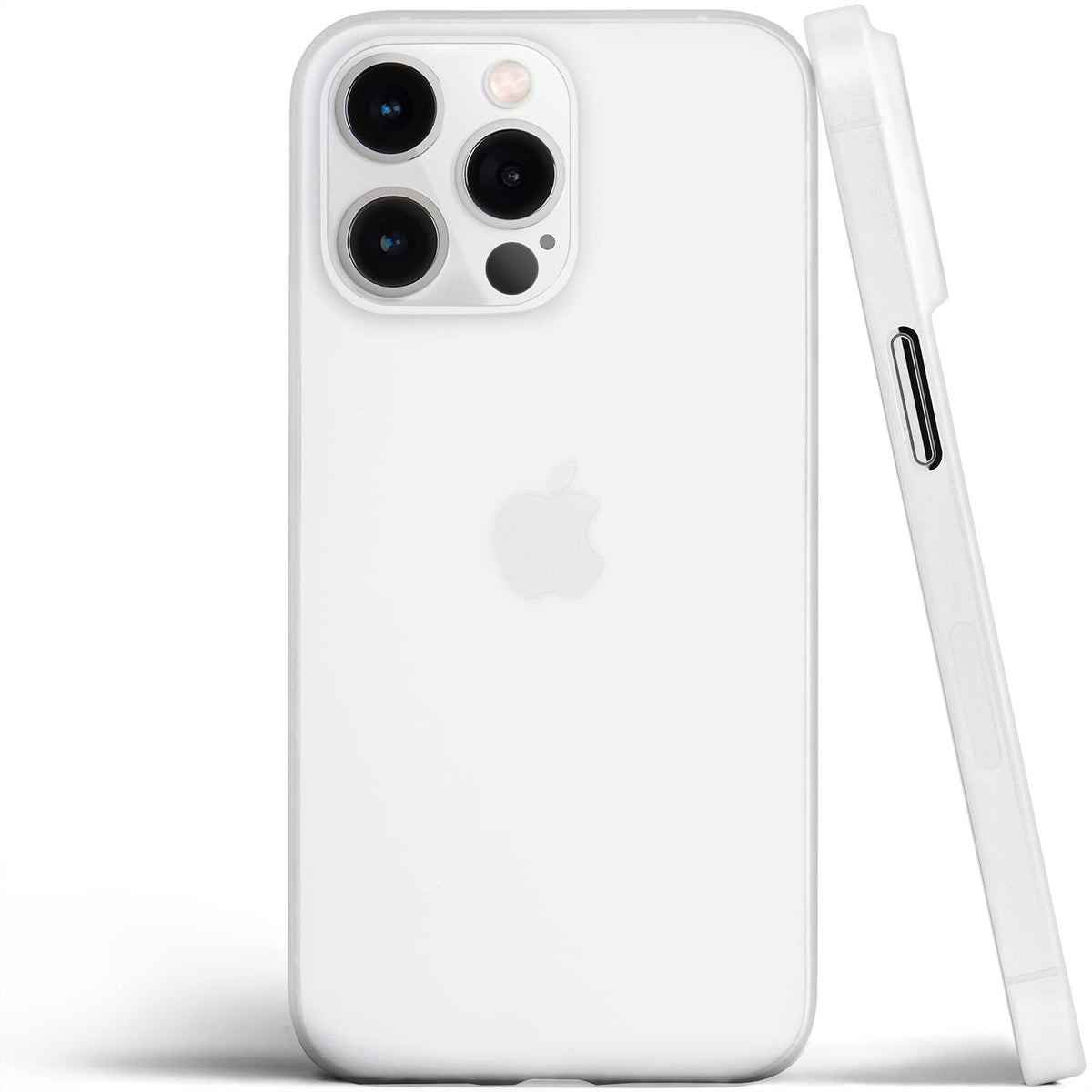 Totallee Thin Iphone 14 Pro Case, Thinnest Cover Ultra Slim Minimal   For Apple Iphone 14 Pro (2022) (Frosted Clear)