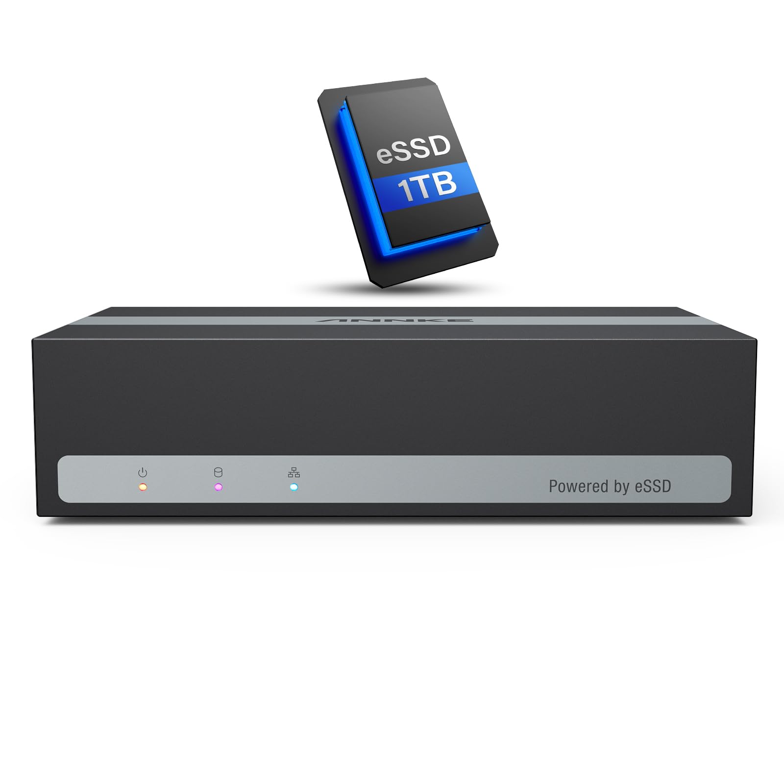 Annke 8 Channel 3K Lite Security Digital Video Recorder With 1Tb Hard Drive, H.265+ Hybrid 5 In 1 Surveillance Dvr, Human & Vehicle Detection, Supports 8Ch Analog And 2 Ip Cameras For 24/7 Home Cctv