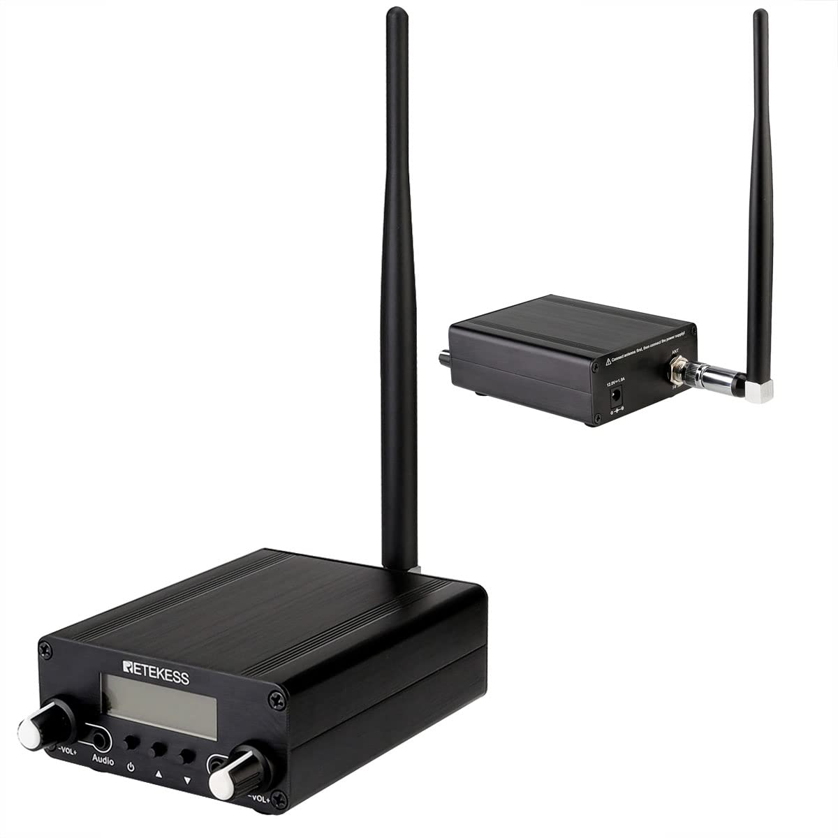 Retekess Tr508 Fm Transmitter For Church,Fm Broadcast Transmitter,Long Range Fm Radio Stereo Station With 3.5Mm Mic Audio Jack For Drive In Movie,Parking Lot,Home,Library,Fcc Certified