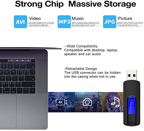 Raoyi 5 Pack 32Gb Usb Flash Drive, Usb 2.0 Memory Stick Thumb Drives Jump Drive Pen Drive For Pc Laptop Computer   32G Multipack