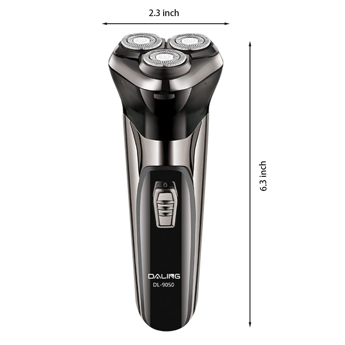 Teenway 3 In 1 Electric Shaver   100% Waterproof Electric Shaver Wet & Dry Rotary Shavers