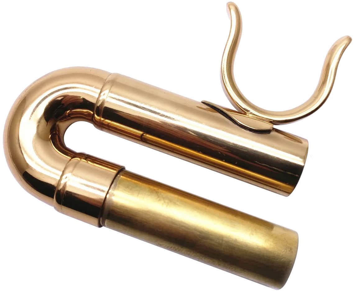 Jiayouy Trumpet 1St Valve Tuning Silde Assembly For Brass Bb Trumpet Instrument Gold