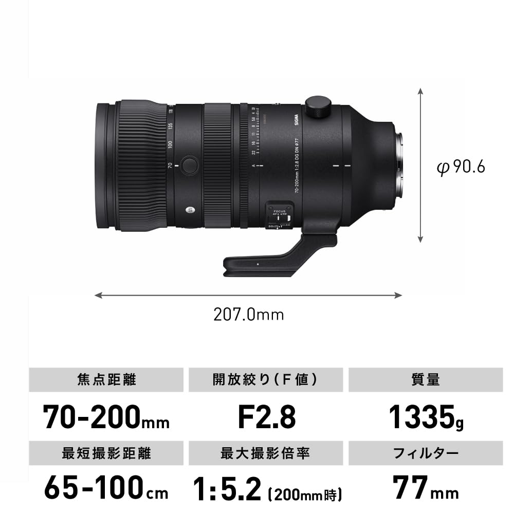 70-200Mm F2.8 Dg Dn Os For Sony