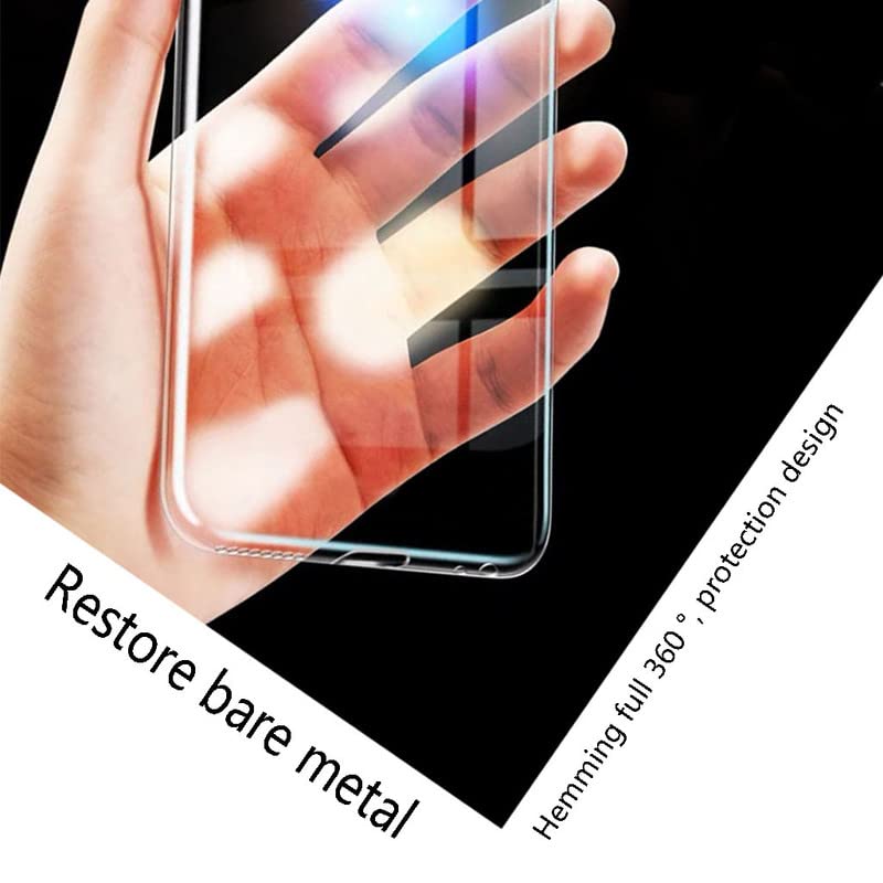 Ikiiqii Cover For Motorola Edge 40 (6.55'') Phone Case + Screen Protector, Clear Silicone Case, Shockproof Slim Non Slip Protect