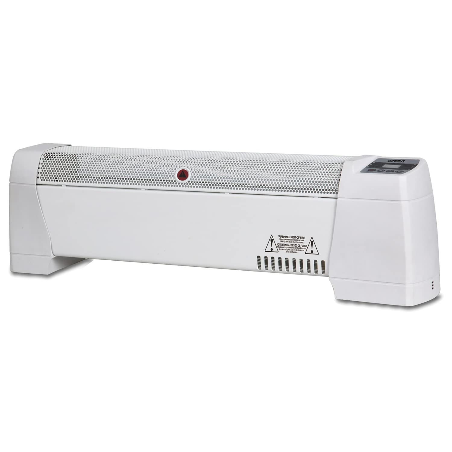 Optimus 30'' Baseboard Convection Heater With Digital Display & Thermostat