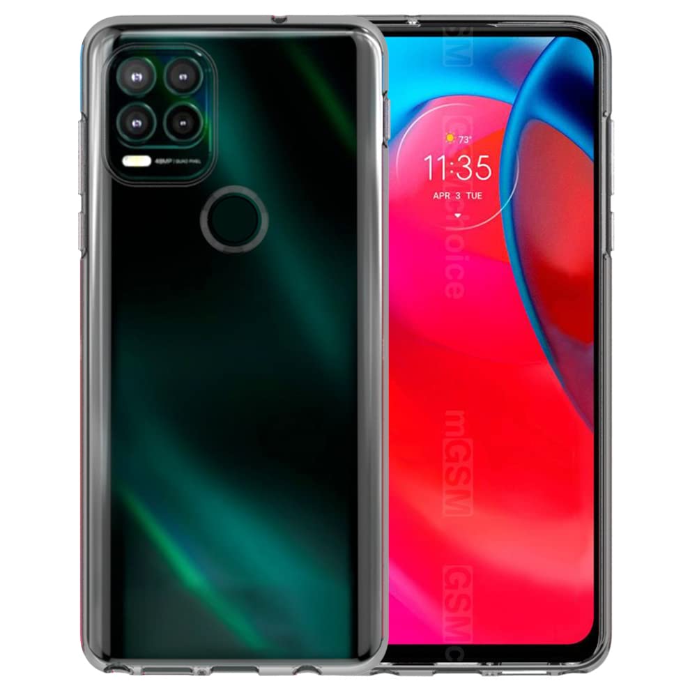 Keepca For Moto G Stylus 5G 2021 Clear Case,Slim Thin Soft Skin Flexible Tpu Silicone Rubber Gel Lightweight Anti Scratch Shockp