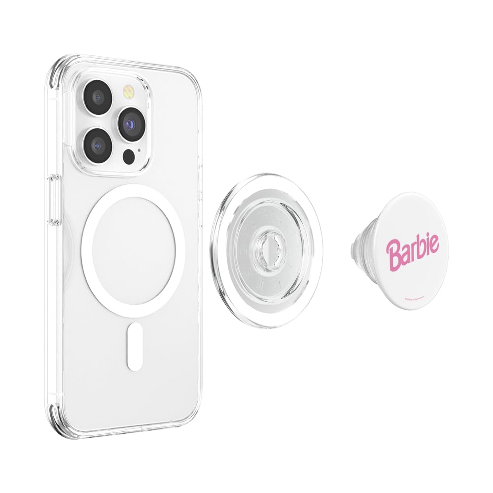 Barbie Pink Logo Popsockets Magsafe Popgrip For Iphone