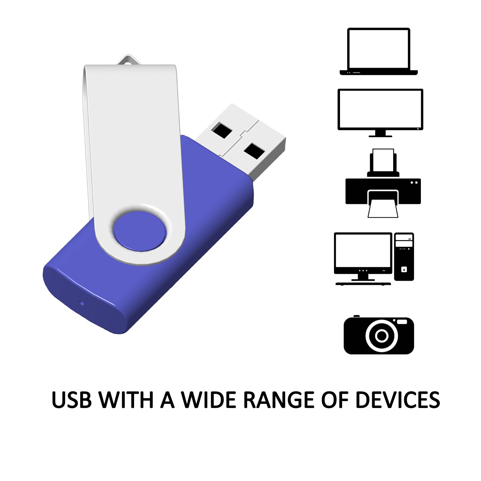 4Gb Usb Flash Drive 10 Pack Jbos 4 Gb Usb Drives Memory Stick Swivel Thumb Drives Gig Stick Usb2.0 Pen Drive, 4 Gig Ubs Flash Dr