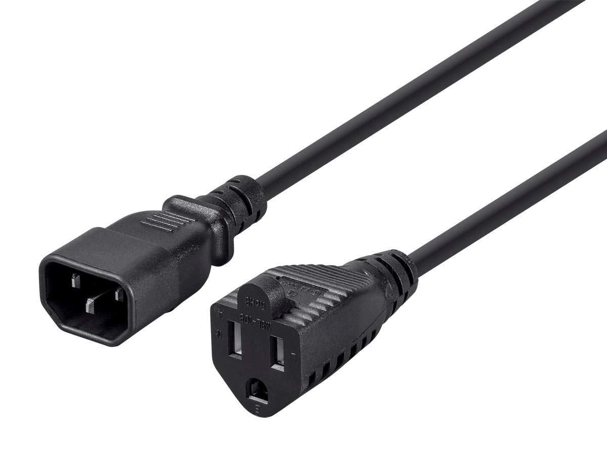 Monoprice Sata 6Gbps Straight Cable With Lock Inchg Latch   0.83 Feet, Red