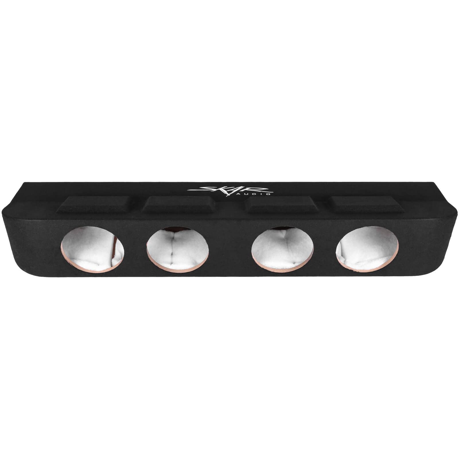 Skar Audio Quad 8 Ported Subwoofer Enclosure Compatible With 2015-2025 Ford F-150 Supercrew Cab Trucks