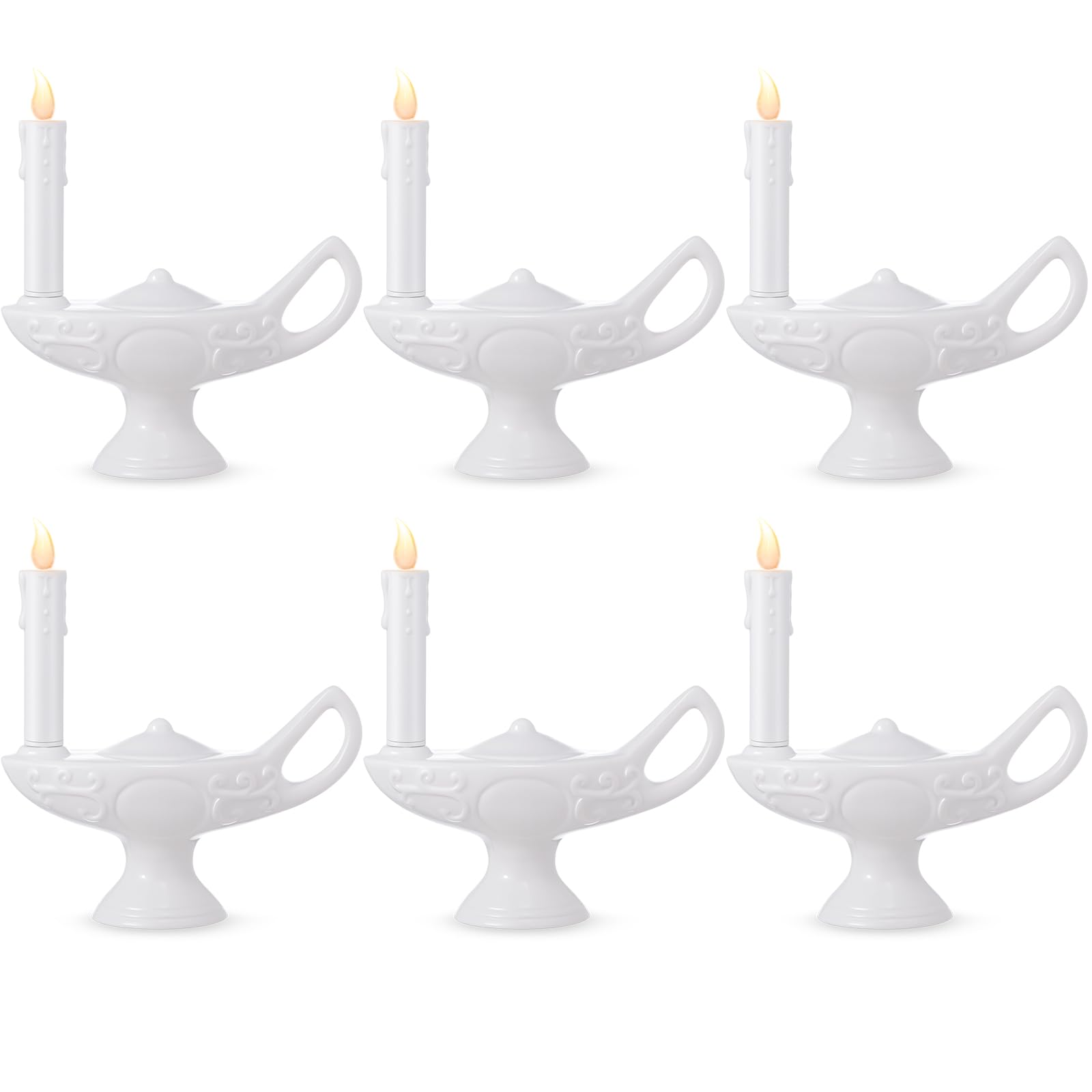 Teenyyou 6 Pcs Nurse Graduation Lamp Nursing Lamp for Pinning Ceremony Battery Powered Nightingale Lamps Nurse Week Gift LED Can