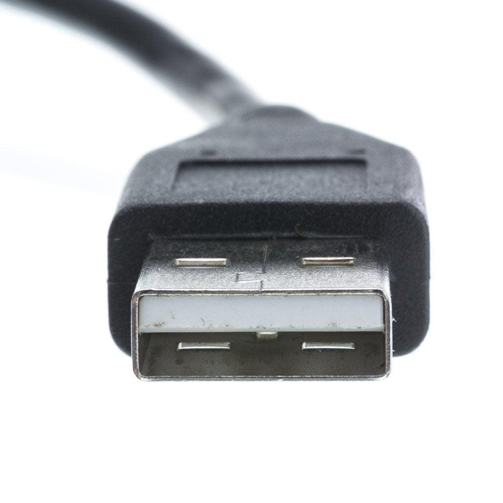 Cablewholesale Micro Usb 2.0 Cable, Black, Type A Male/Micro B Male, A Male To Micro B High Speed Usb Cable, 1 Ft