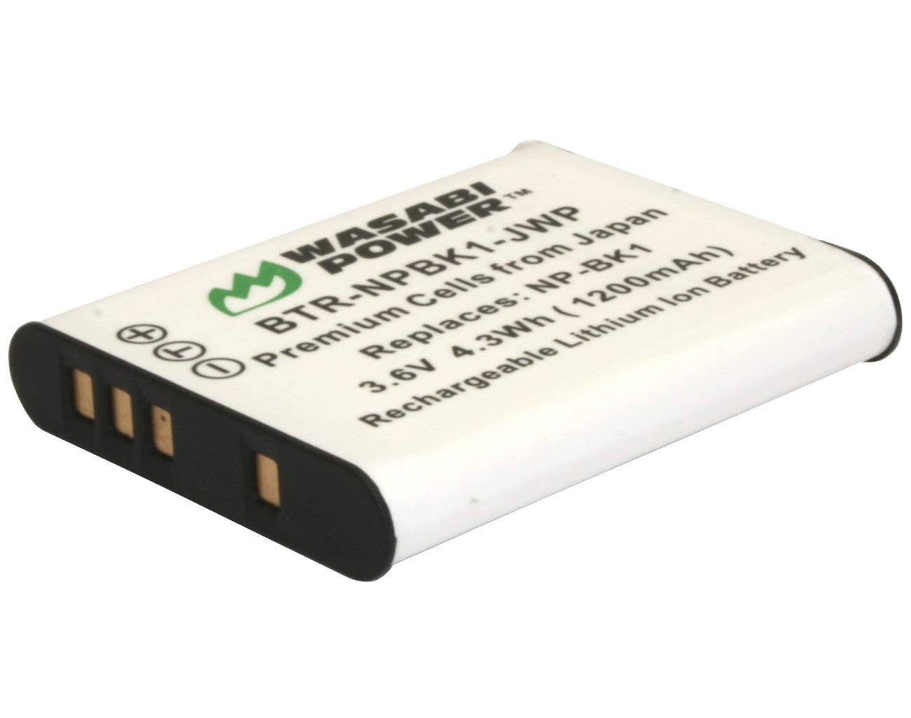 Wasabi Power Battery For Sony Np Bk1 And Sony Bloggie Mhs Cm5, Mhs Pm5, Cyber Shot Dsc S750, Dsc S780, Dsc S950, Dsc S980, Dsc W