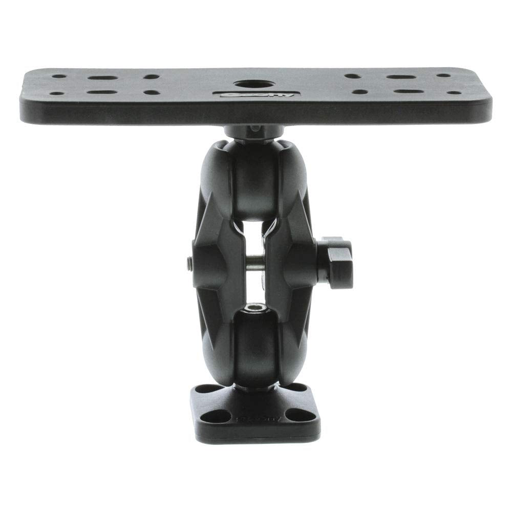 Scotty 0163 Ball-Mount Fish Finder And Universal Mounting Plate , Black , Large,WBEEAB07SS96C7M