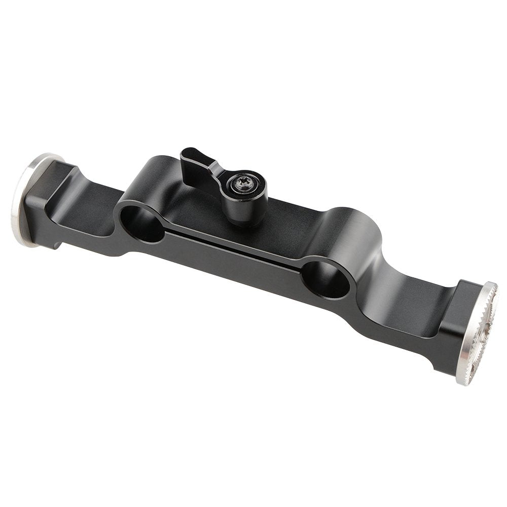 Camvate 15 Rod Clamp With Rosette Standard Accessory(M6,31.8Mm) For Camera Rig Support Railblock Systems (Black) - 1466