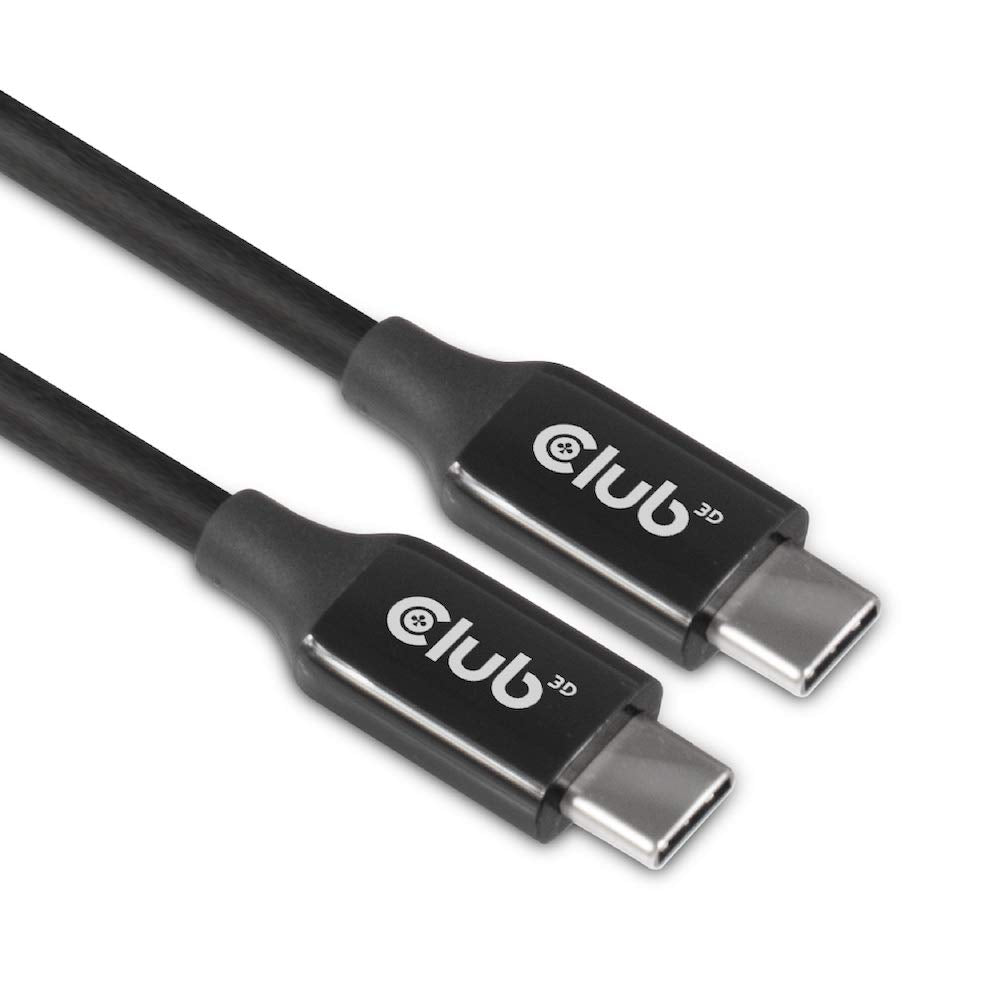 Club 3D Usb Type C Gen3X2 Bi Directional Cable For 10Gbps Data 8K60Hz Video 60W Powerdelivery M M 5M  164Ft, Cac 1535