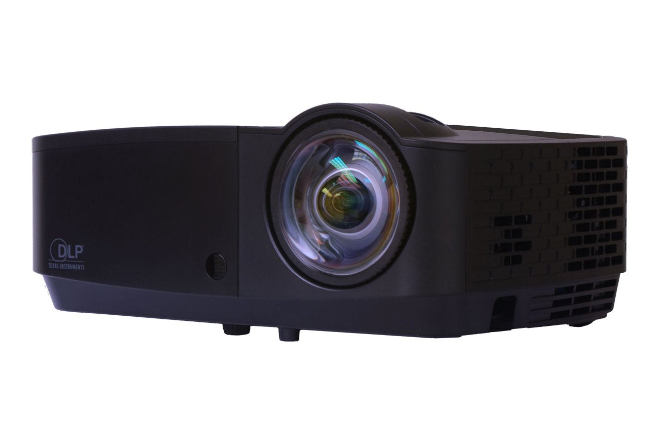 InFocus IN124STa XGA Short Throw Projector, 3300 Lumens, HDMI, LAN, Wireless-ready