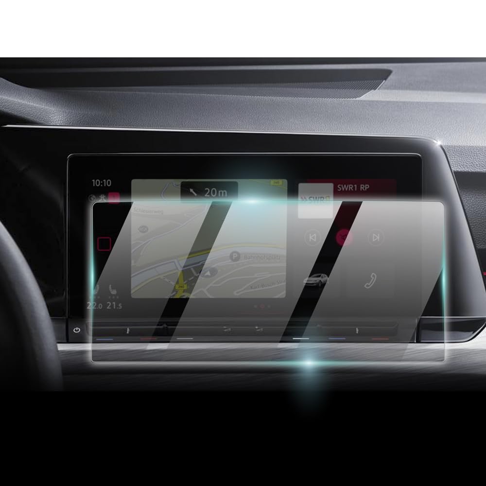 Ipg Proactive For Volkswagen 2022-2024 Golf Gti - R 10 Inch Navigation Display 9H Hardness Screen Protector Smooth Glass Touch U