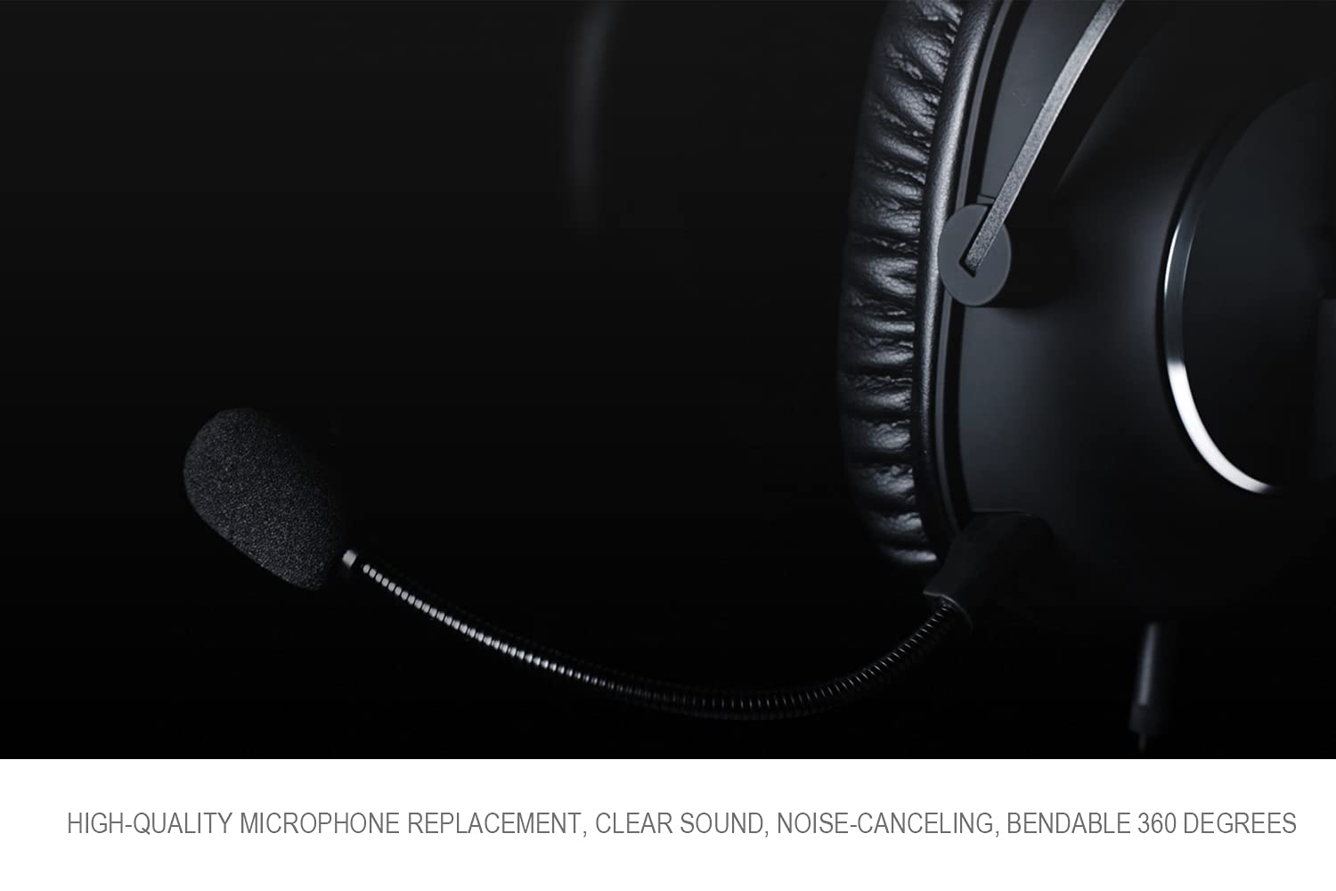 Uncle Light Replacement Game Mic For Logitech G Pro X & G Pro Gaming Headset On Ps4 Ps5 Xbox One Pc, 3.5Mm Detachable Boom Micro